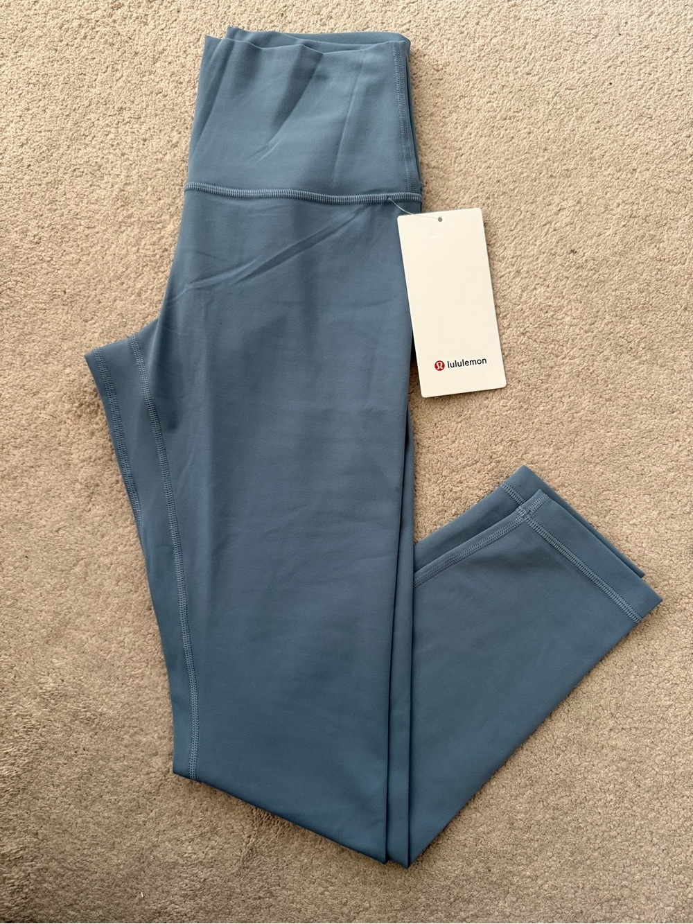 Brand New Lululemon Align High-Rise Pant Legging 25” Steel Blue Size 6
